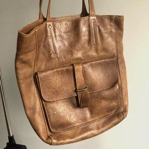 Roots Leather Bag